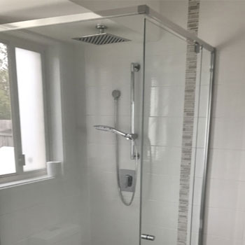 Semi Frameless Shower Screen