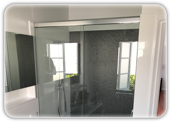 Semi Frameless Shower Screens